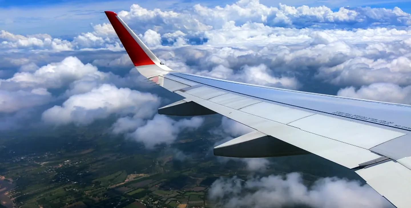 Scenic travel destination background